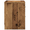 sengeborde 2 stk. 40x30x40 cm konstrueret træ gammelt trælook - Flotthjem