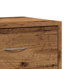 sengeborde 2 stk. 40x30x40 cm konstrueret træ gammelt trælook - Flotthjem
