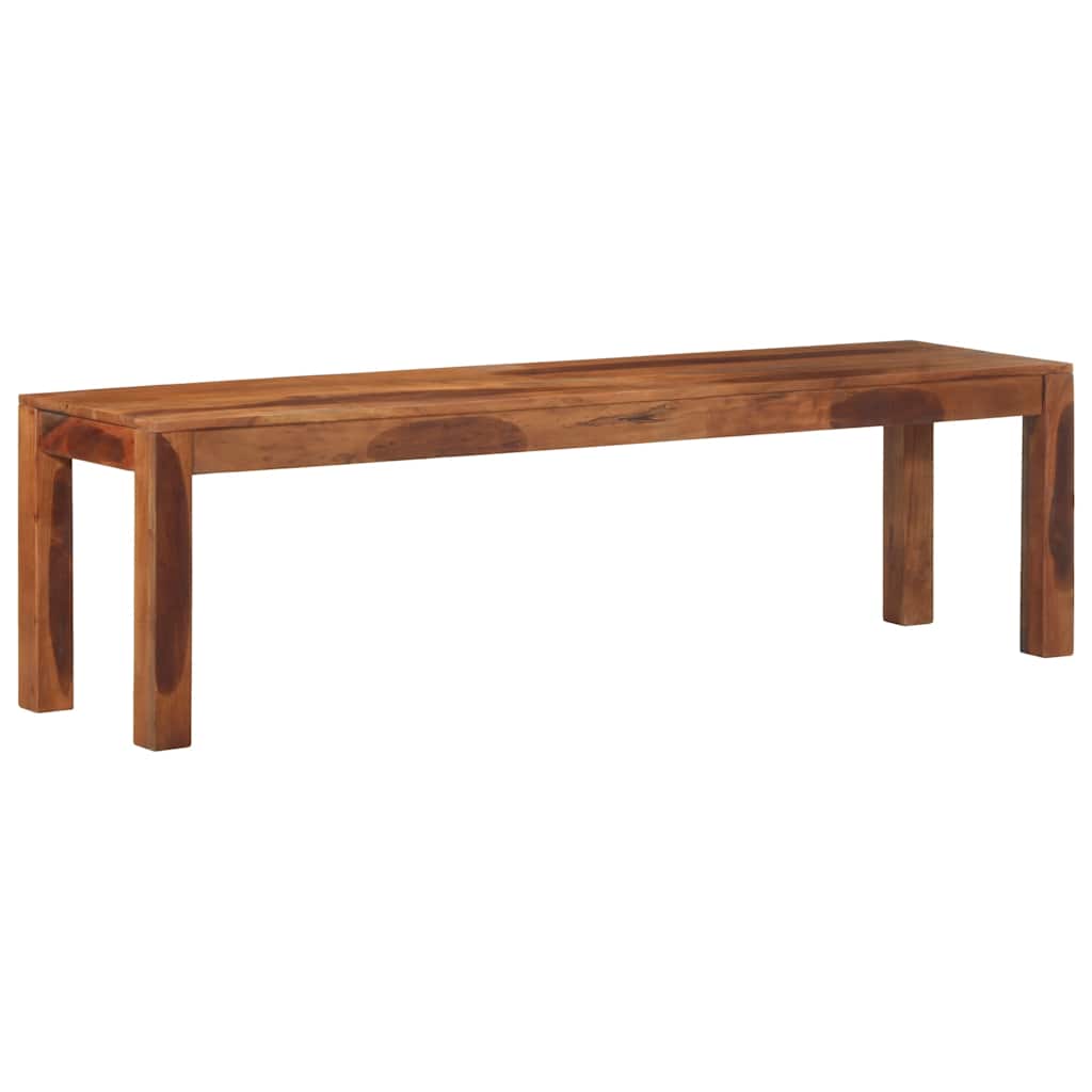 bænk 160 cm massivt akacietræ