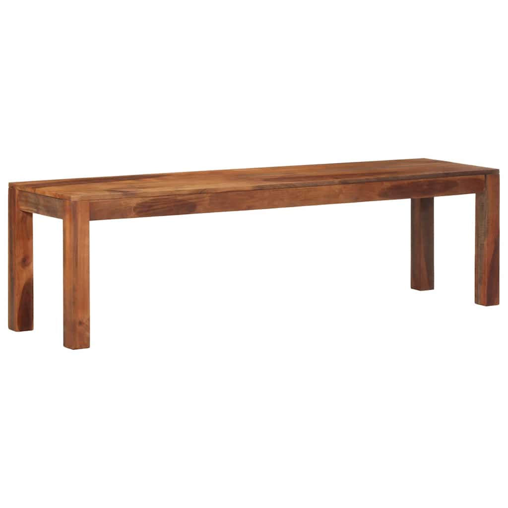 bænk 160 cm massivt akacietræ