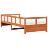 daybed med madras 80x200 cm massivt fyrretræ gyldenbrun