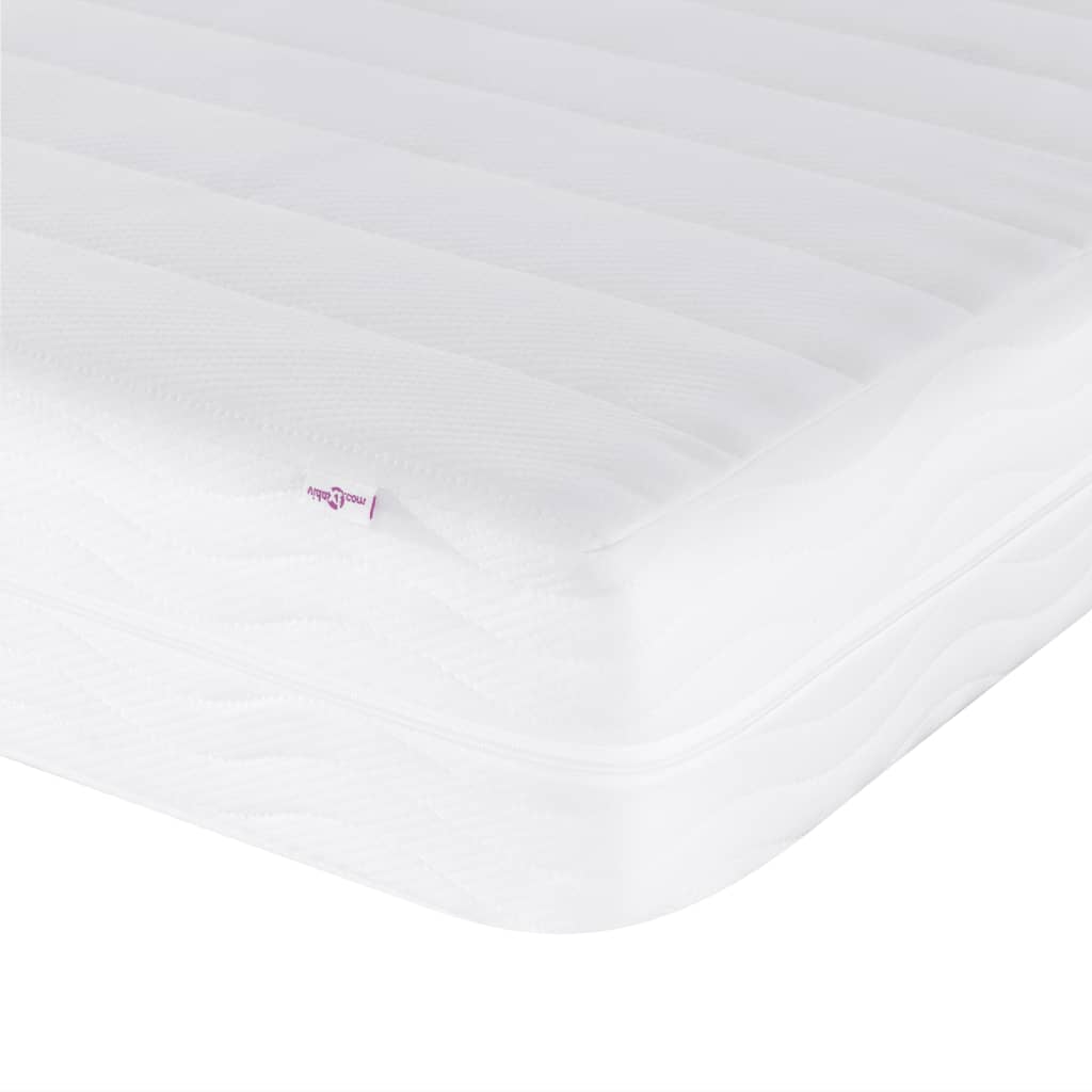 daybed med madras 80x200 cm massivt fyrretræ gyldenbrun