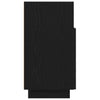 sengebord med 2 skuffer 36x36x68 cm sort - Flotthjem