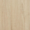 væghængte sengeborde 2 stk. 45x26x28,5 cm sonoma-eg - Flotthjem