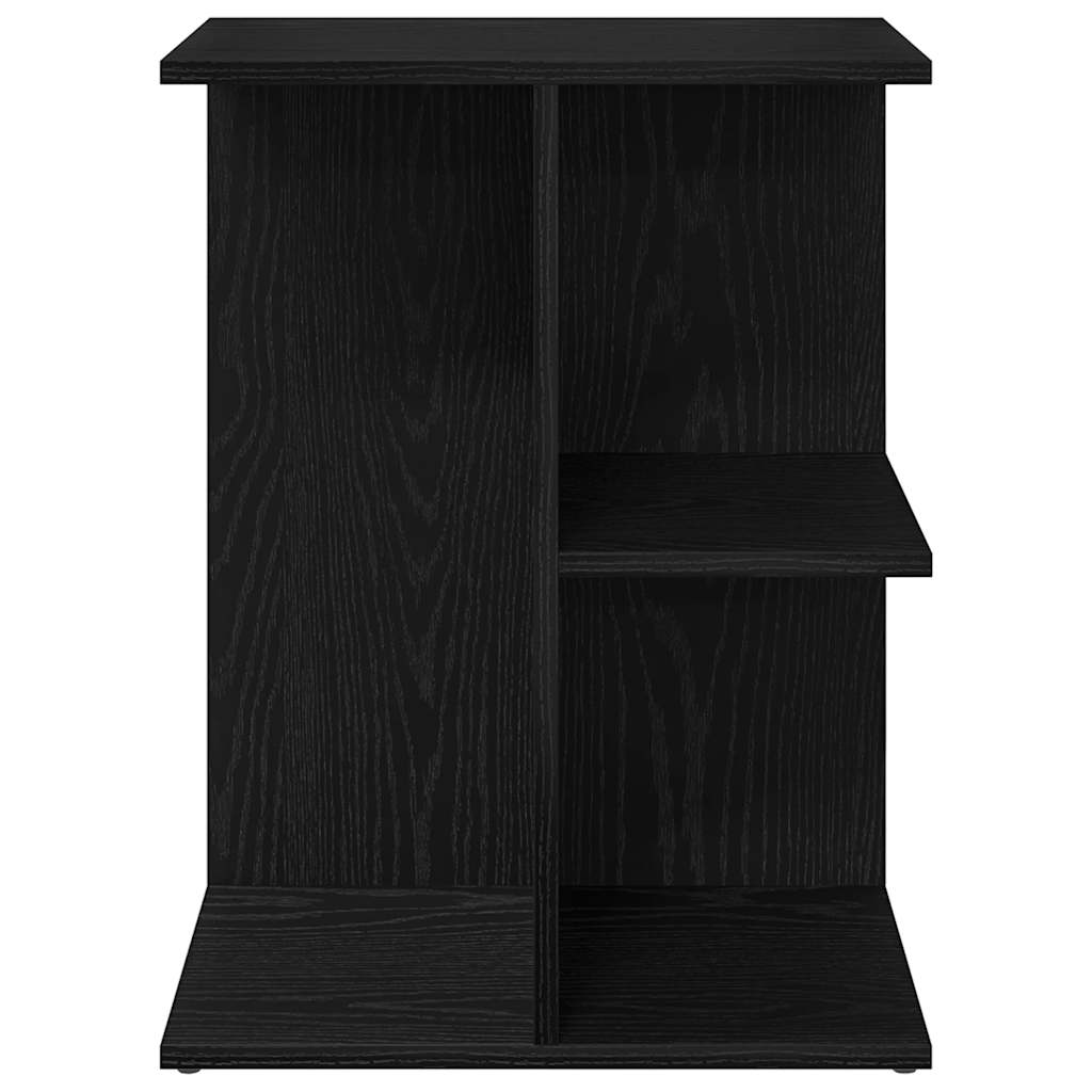 sengebord 46,5x29x61 cm konstrueret træ sort-eg - Flotthjem