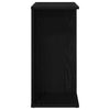 sengebord 46,5x29x61 cm konstrueret træ sort-eg - Flotthjem