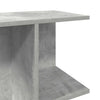 sengebord 46,5x29x61 cm konstrueret træ betongrå - Flotthjem