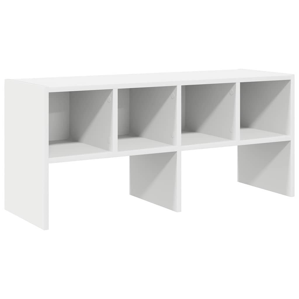 skostativ stabelbar 89,5x30x40 cm hvid