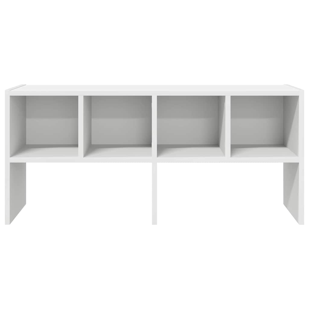 skostativ stabelbar 89,5x30x40 cm hvid