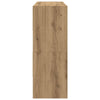skostativer stabelbare 2 stk. 89,5x30x40 cm egetræsfarve