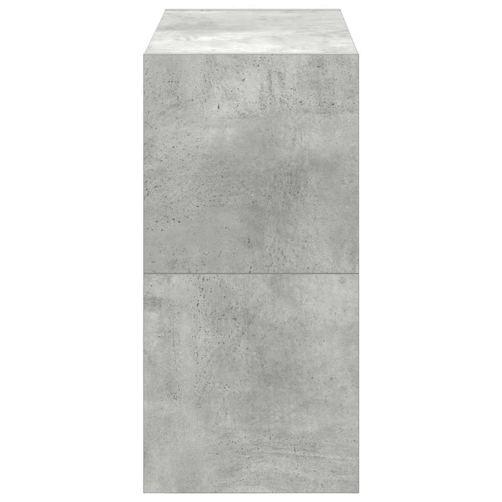 skostativer stabelbare 2 stk. 60x30x30,5 cm betongrå