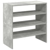skostativer stabelbare 2 stk. 60x30x30,5 cm betongrå