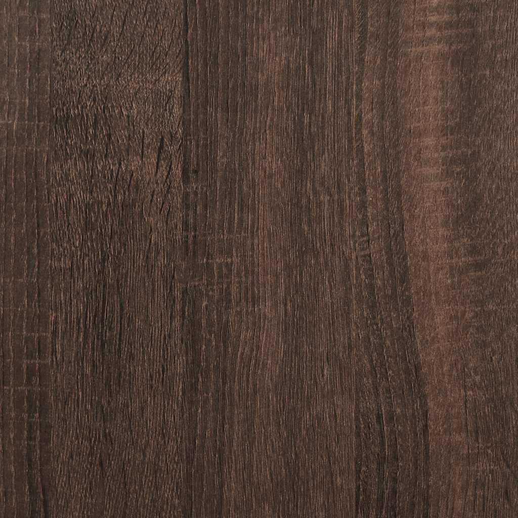 skostativer stabelbare 2 stk. 60x30x30,5 cm brun egetræsfarve
