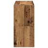 skostativer stabelbare 2 stk. 60x30x30,5 cm antikt træ