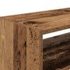 skostativer stabelbare 2 stk. 60x30x30,5 cm antikt træ