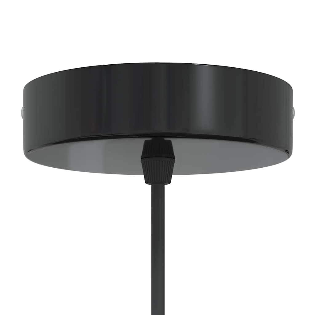 pendellampe højdejusterbar E27 Ø 31 cm metal glans grå