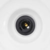 pendellampe højdejusterbar E27 Ø 31 cm metal glans grå