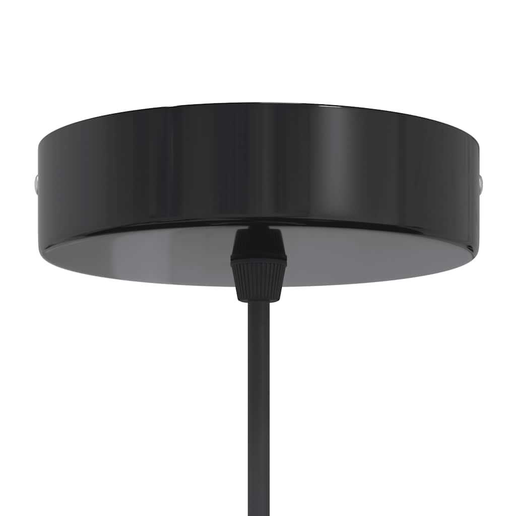 pendellampe højdejusterbar E27 Ø 22 cm metal glans grå