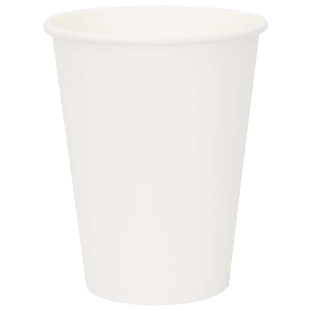 kaffekopper af papir 1000 stk. 12oz 300ml hvid