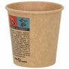 kaffekopper af papir 1000 stk. 4oz 100ml brun