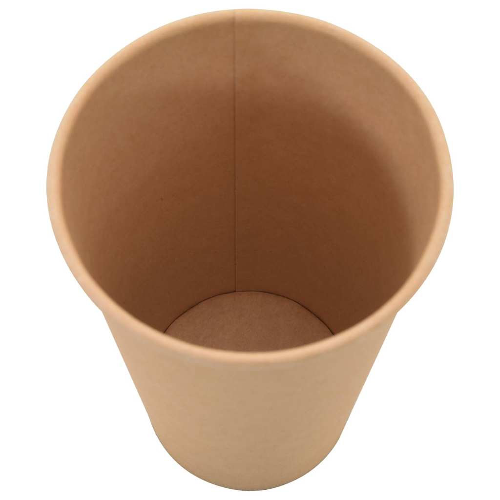 kaffekopper af papir 1000 stk. 16oz 400ml brun