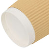 kaffekopper af papir 500 stk. 16oz 400ml brun