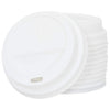 papirkoplåg Ø80 mm 8 oz 1000 stk. hvid plast