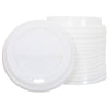 papirkoplåg Ø90 mm 12oz and 16oz 1000 stk. hvid plast