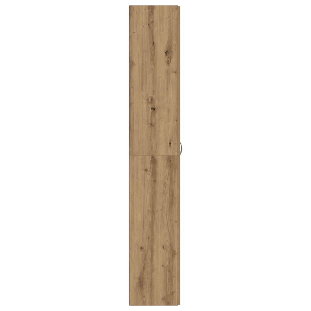skab 60x32x190 cm konstrueret træ kunsteg