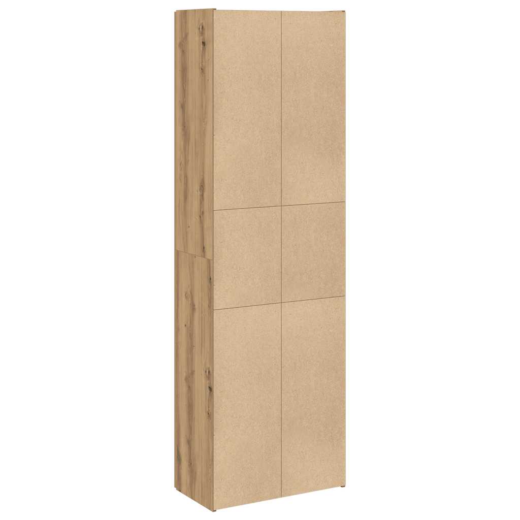 skab 60x32x190 cm konstrueret træ kunsteg