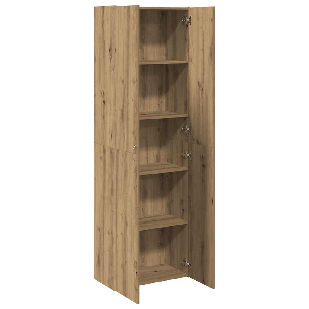 skab 60x32x190 cm konstrueret træ kunsteg