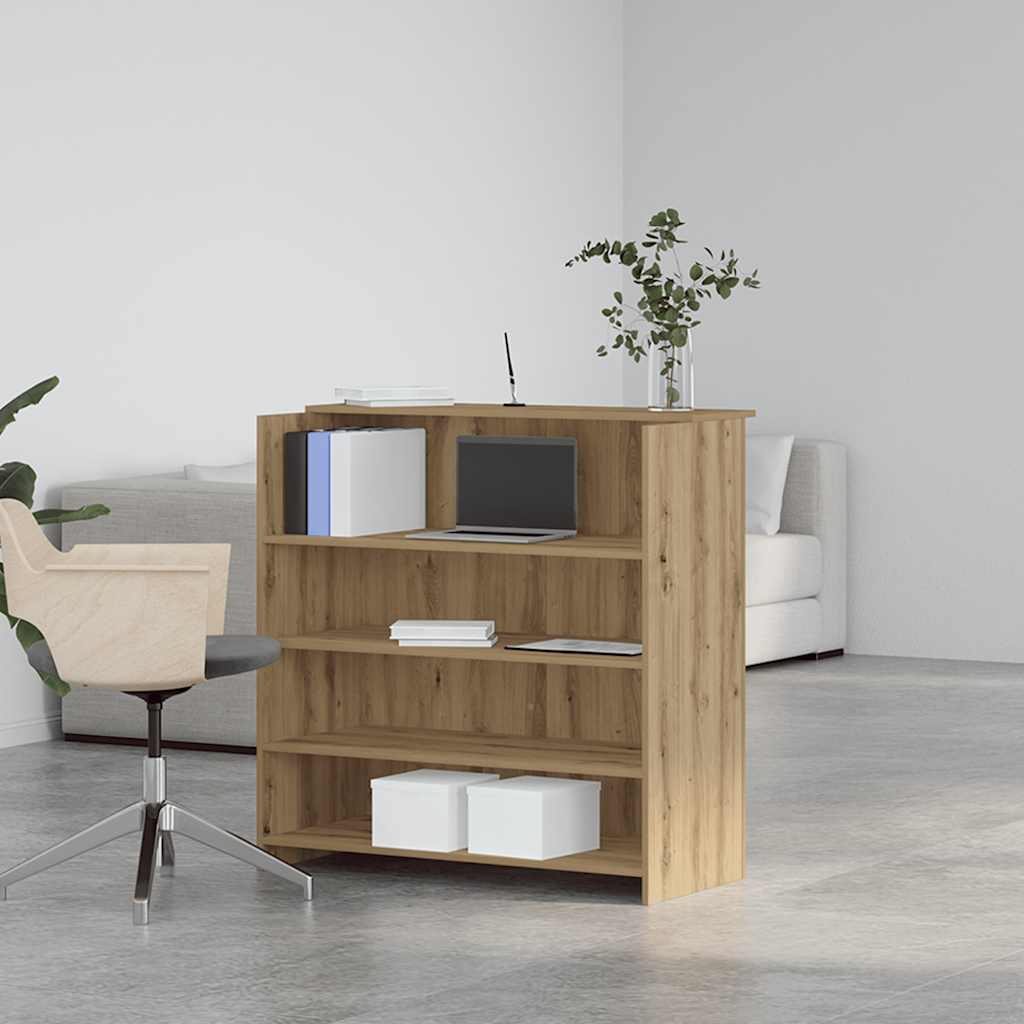 receptionsskranke kunsteg 100x50x103,5 cm konstrueret træ