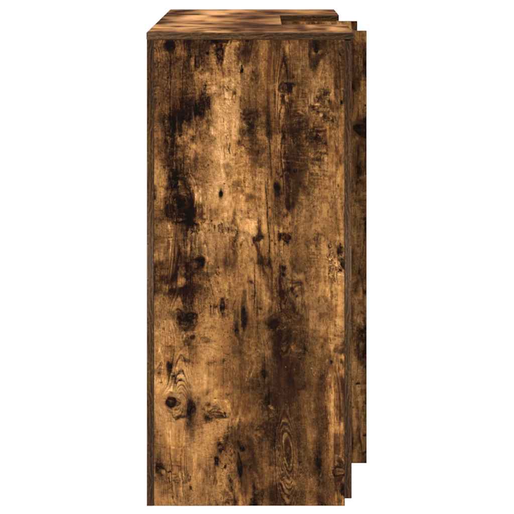 receptionsskranke 135x50x103,5 cm røget egetræsfarve