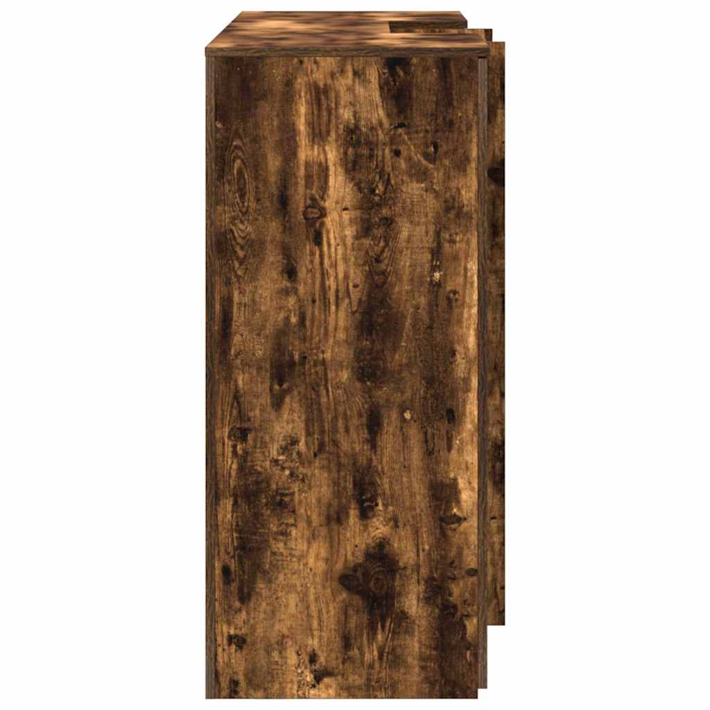 receptionsskranke 155x50x103,5 cm røget egetræsfarve