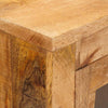 Highboard med skuffe Brun 40 x 30 x 120.5 cm Massivt mangotræ