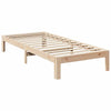 sengeramme uden madras 80x200 cm massivt fyrretræ