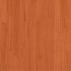 sengeramme uden madras 180x200 cm massivt fyrretræ gyldenbrun