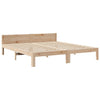 sengeramme uden madras 160x200 cm massivt fyrretræ