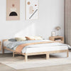 sengeramme uden madras 160x200 cm massivt fyrretræ