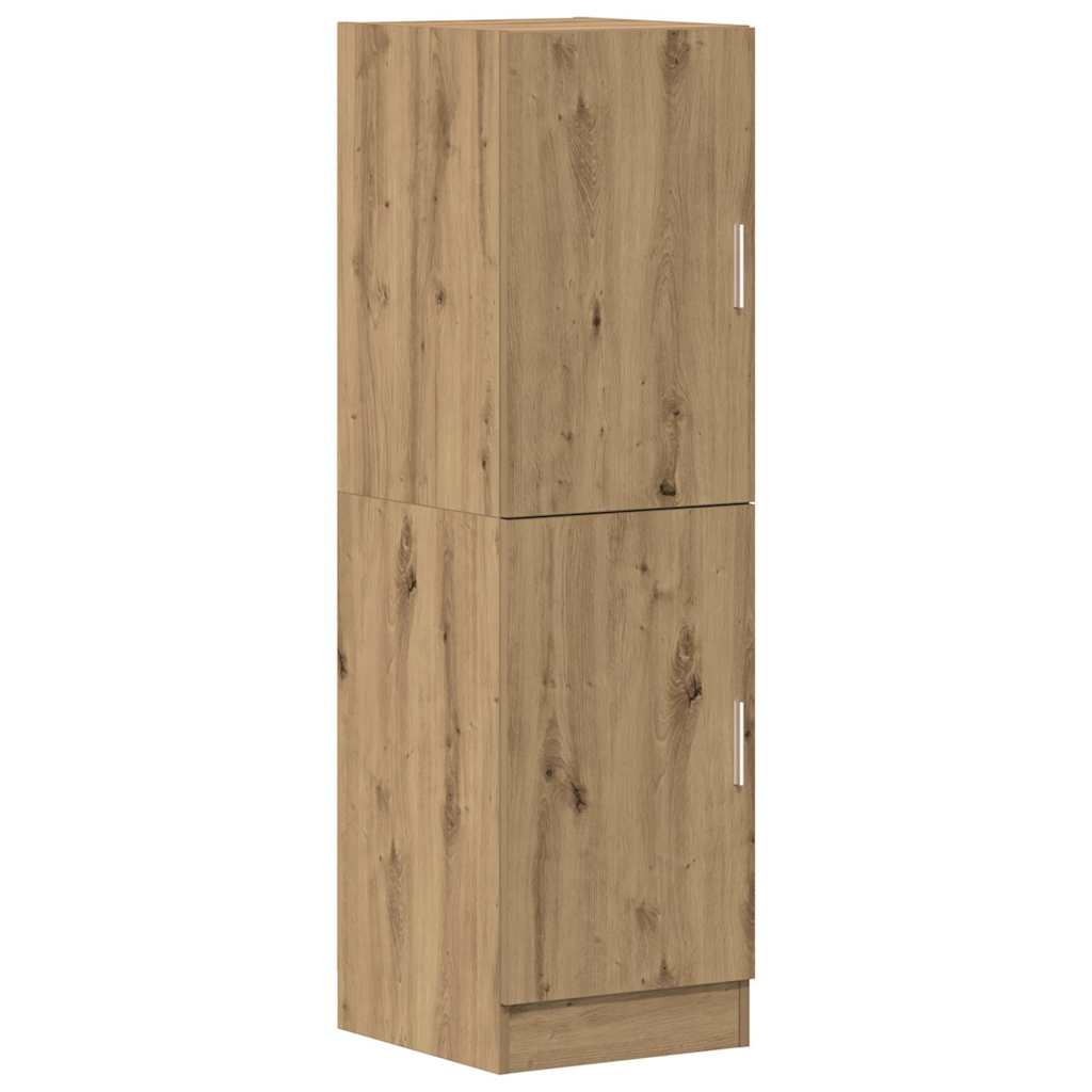 køkkenskab 38x41,5x131,5 cm konstrueret træ kunsteg