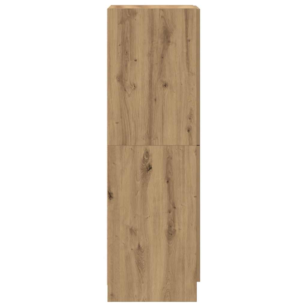 køkkenskab 38x41,5x131,5 cm konstrueret træ kunsteg