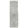køkkenskab 57x41,5x131,5 cm konstrueret træ betongrå
