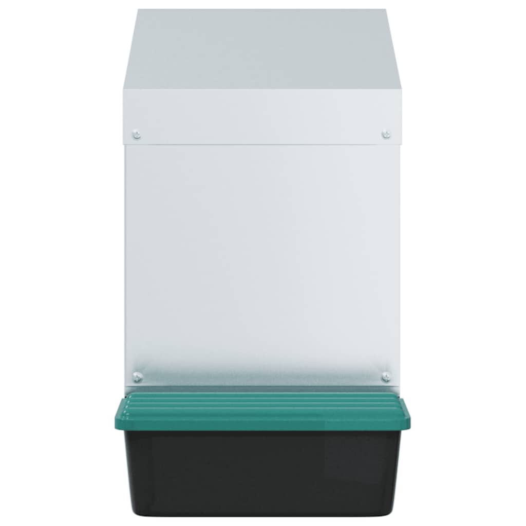 hønseredekasse med 1 rum vægmonteret galvaniseret stål