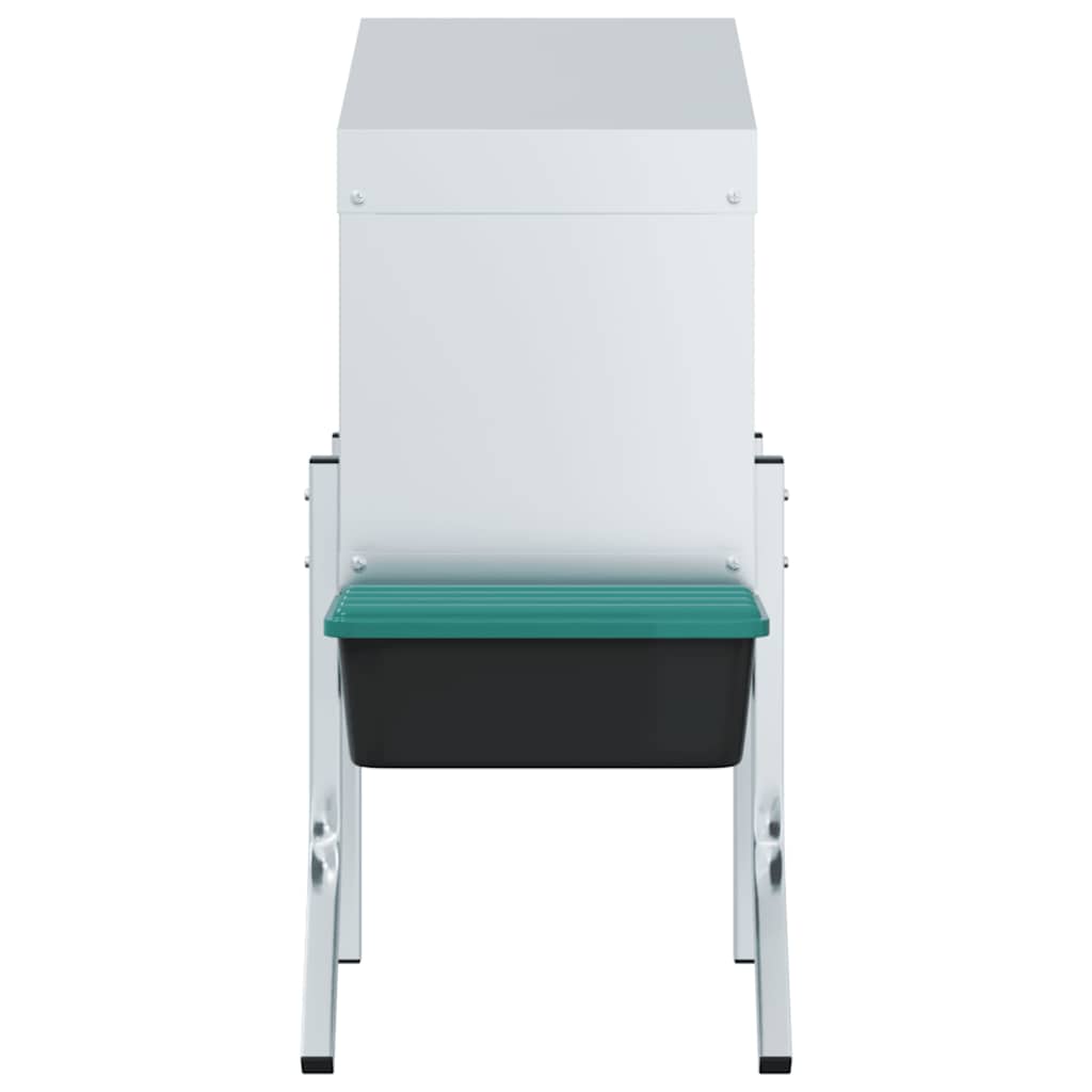 hønseredekasse 1 rum med ben galvaniseret stål