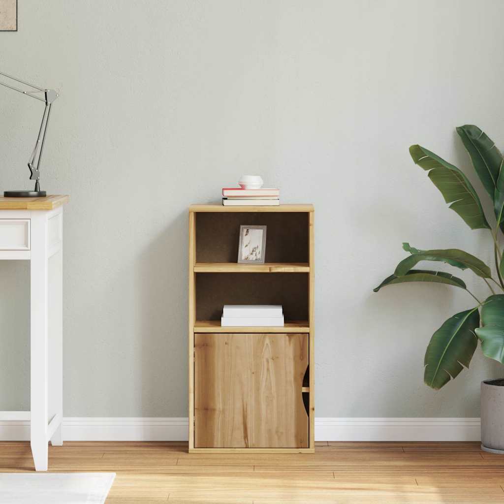 sideskab ODDA 40x24x79 cm massivt fyrretræ