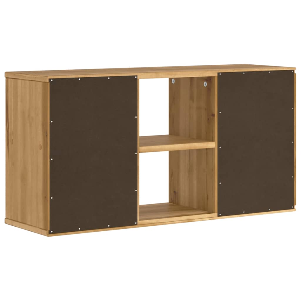 TV-skab ODDA 79x24x40 cm massivt fyrretræ
