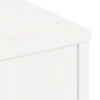 TV-skab ODDA 79x24x40 cm massivt fyrretræ hvid