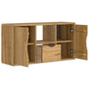 TV-skab ODDA med skuffe 79x24x40 cm massivt fyrretræ