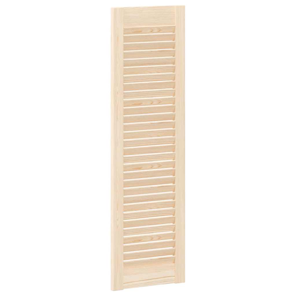 skabslåger 2 stk. 99x29,5 cm lameldesign massivt fyrretræ