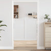svingdøre 1-par 100x100 cm lameldesign hivid